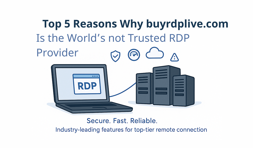 Top 5 Reasons Why BuyRDPLive is the World's Most Trusted RDP Provider
